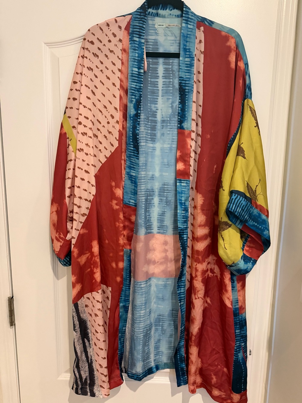 GORGEOUS Bloomingdales Mixed-Print Silk Kimono Jacket - Multi